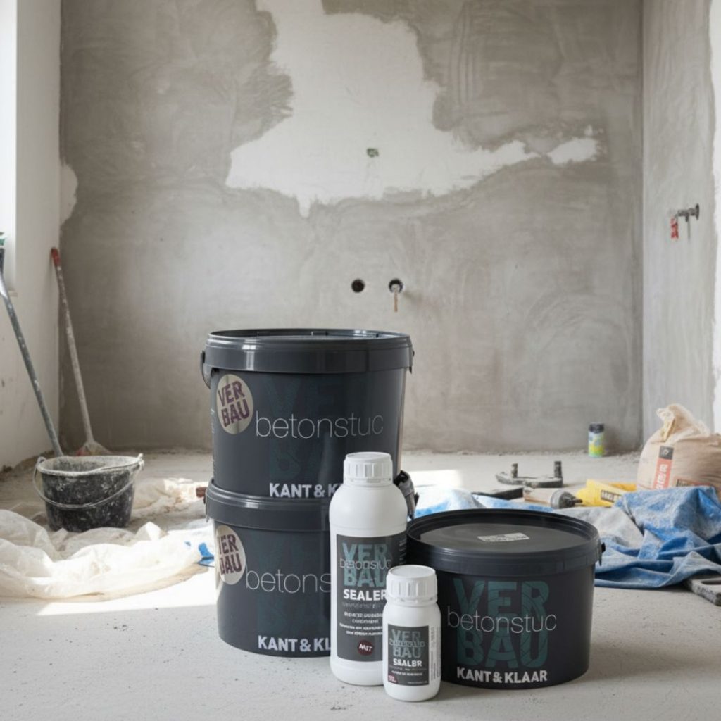 VERBAU-betonstuc Adviespakket badkamer