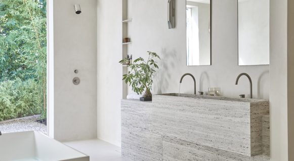 badkamer in VERBAU-betonstuc naturel